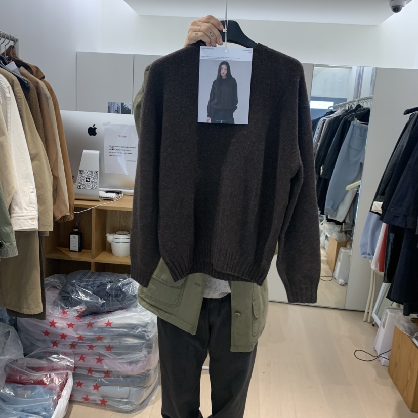 THE STARDUST韓國直郵㊣女裝新款熱賣休閑真品25秋冬針織衫THE STARDUST針織衫圖色2