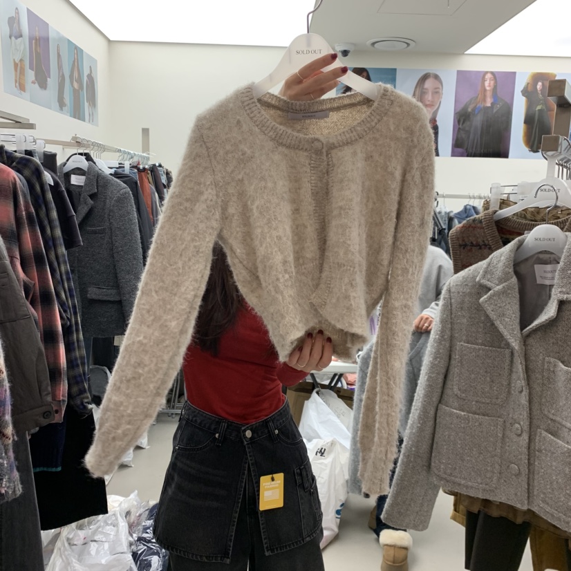 SOLD OUT東大門㊣直郵女裝新品真品休閑25秋冬熱賣推薦針織衫SOLD OUT針織衫