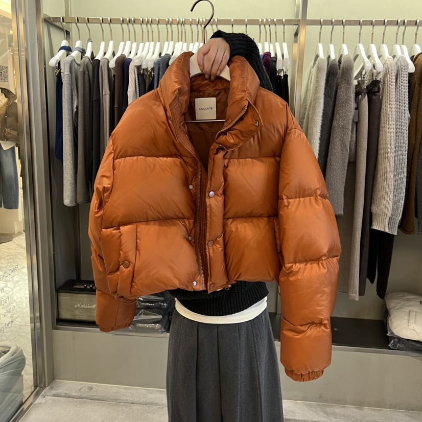 FAVE/FAVOURITE東大門㊣實拍女裝新品人氣休閑短款羽絨服鴨絨FAVOURITE短款羽絨服圖色2