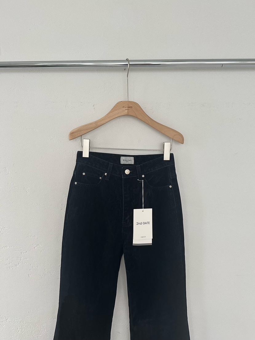 2ND GATE東大門㊣代購女士新款休閑推薦人氣熱賣牛仔褲天鵝絨2ND GATE牛仔褲