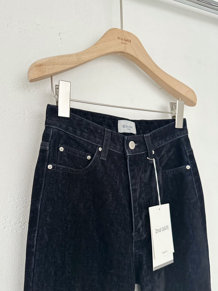 2ND GATE東大門㊣代購女士新款休閑推薦人氣熱賣牛仔褲天鵝絨2ND GATE牛仔褲