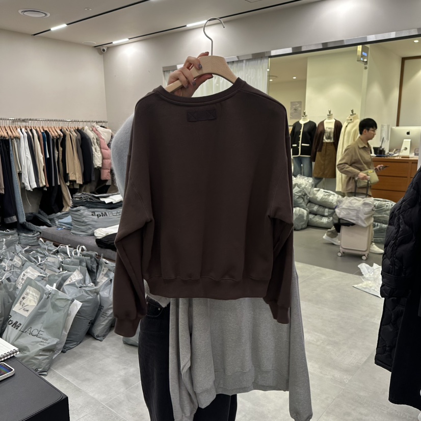 URBANSTORY/REMAKING韓國代購㊣女裝新品熱賣真品衛衣加絨Remaking/URBANSTORY衛衣