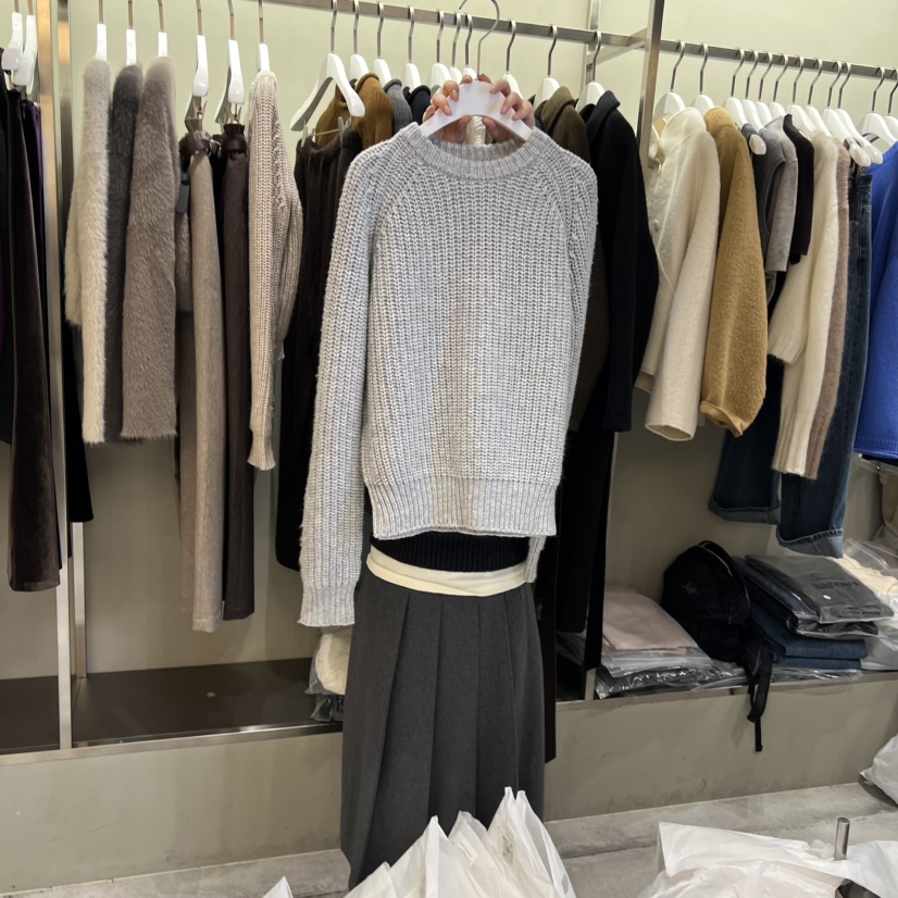 FAVE/FAVOURITE韓國代購㊣女士新品推薦休閑職業時尚針織衫FAVOURITE針織衫圖色2