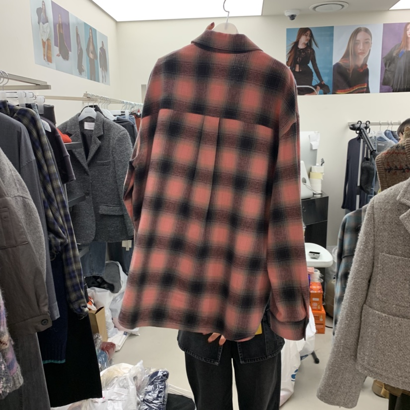 SOLD OUT韓國代購㊣女士新品推薦25秋冬休閑時尚襯衫蕾絲衫SOLD OUT襯衫/蕾絲衫