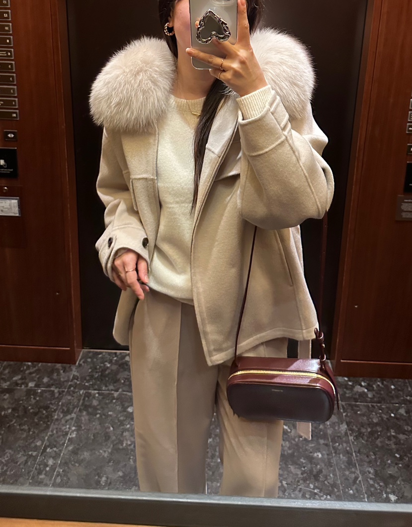 2ND GATE韓國代購㊣女裝新款職業真品短款大衣可拆卸含腰帶2ND GATE短款大衣