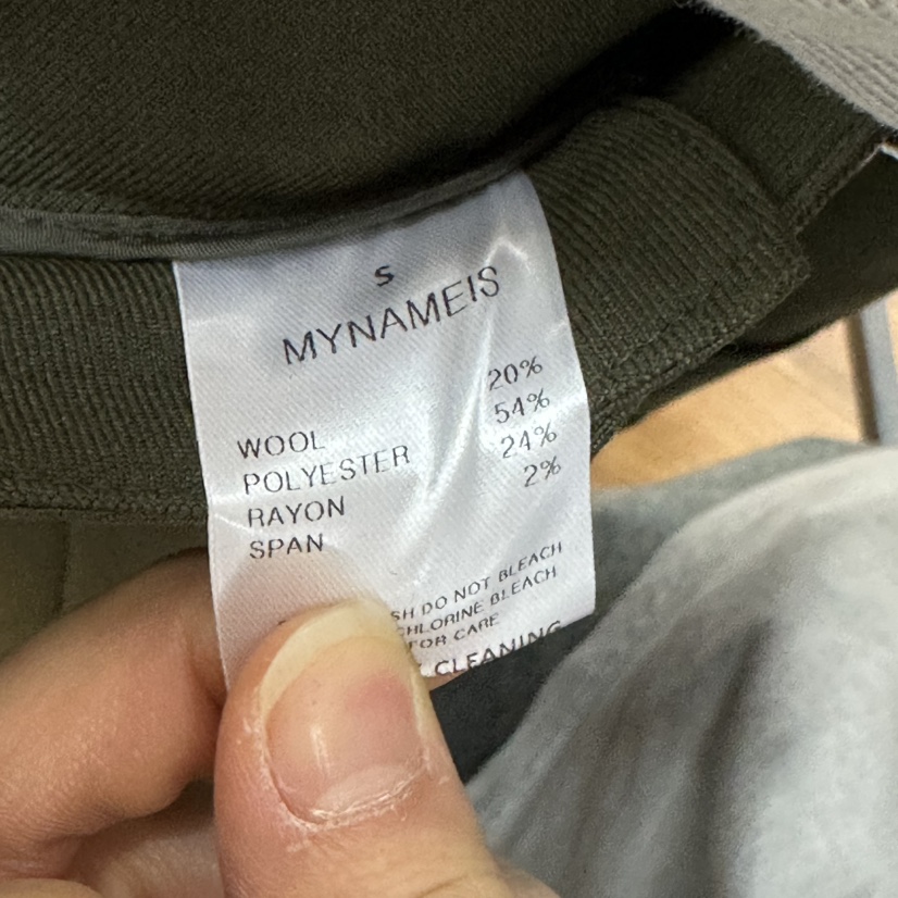 MYNAMEIS韓國直郵㊣女裝新品職業人氣時尚熱賣推薦25秋冬長裙MYNAMEIS長裙