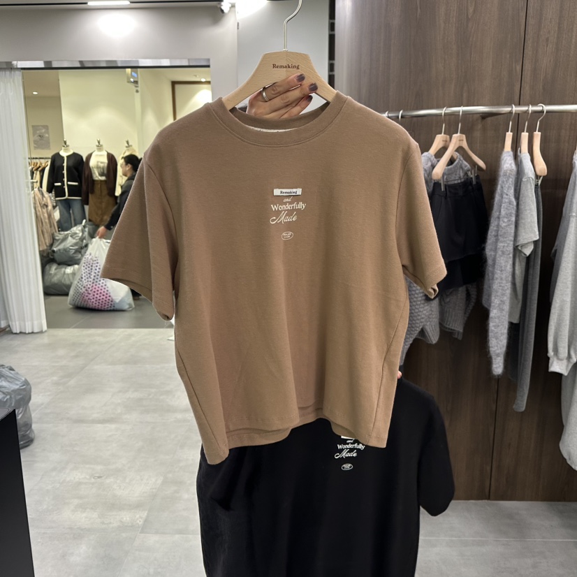 URBANSTORY/REMAKING韓國直郵㊣女士新款休閑時尚25秋冬T恤Remaking/URBANSTORYT恤圖色3
