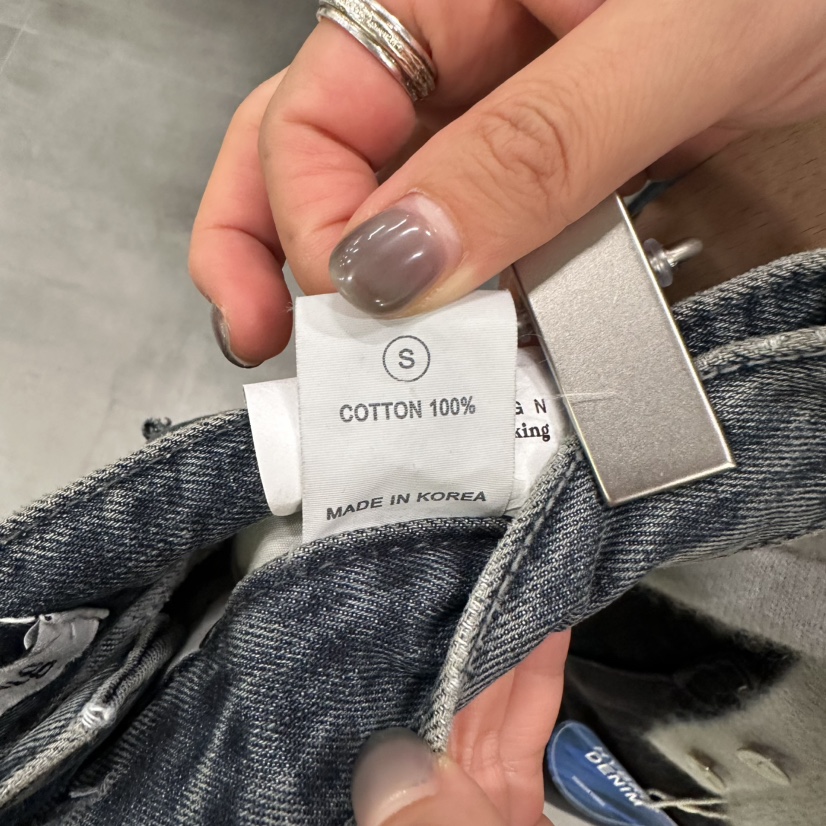 URBANSTORY/REMAKING韓國代購㊣女士新款熱賣真品休閑牛仔褲Remaking/URBANSTORY牛仔褲