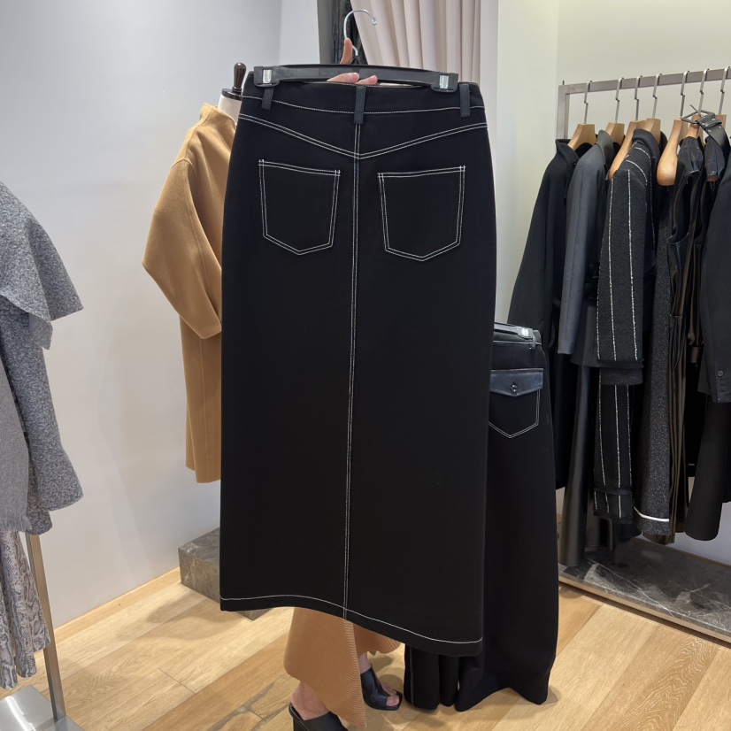 VAN NZILL東大門㊣實拍女裝新款真品推薦職業休閑時尚長裙VAN NZILL長裙