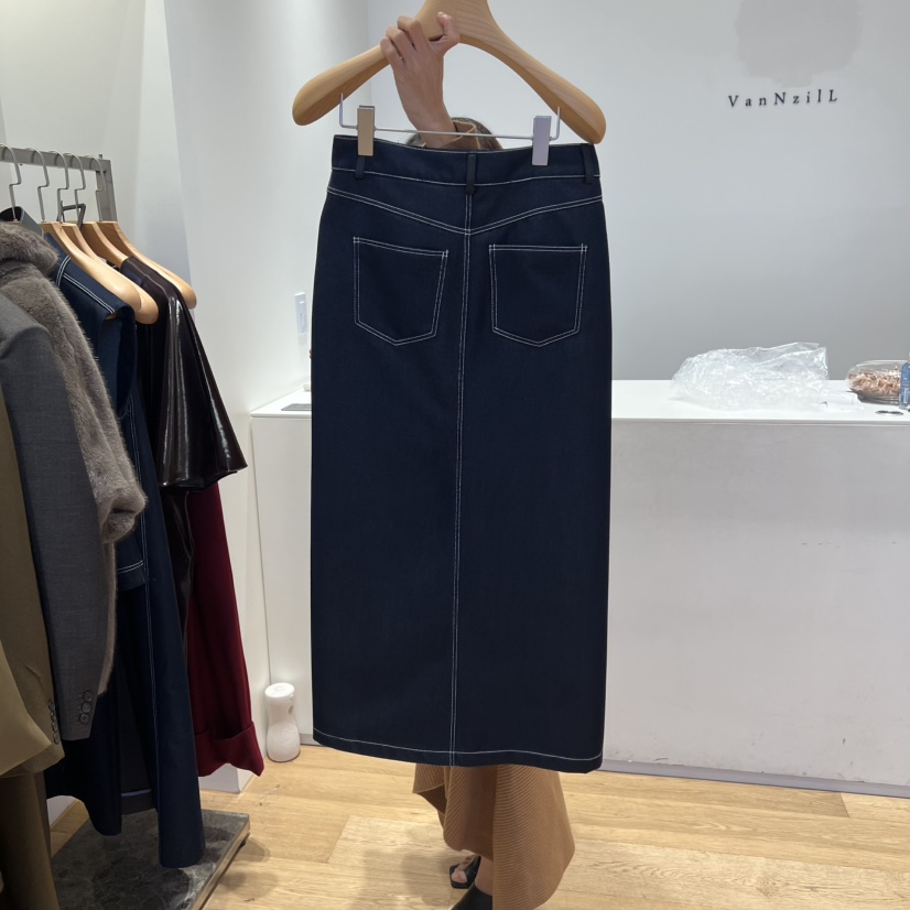 VAN NZILL東大門㊣實拍女裝新款真品推薦職業休閑時尚長裙VAN NZILL長裙