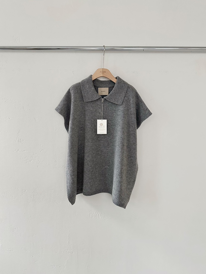 2ND GATE韓國直郵㊣女士新品時尚人氣職業休閑針織衫羊毛披肩2ND GATE針織衫圖色2