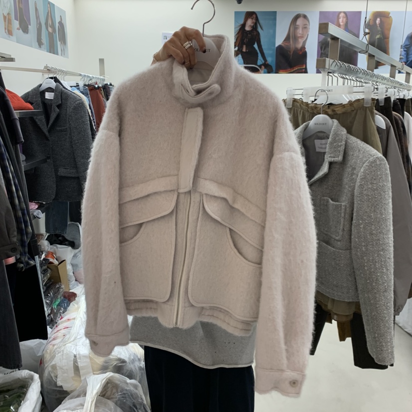 SOLD OUT韓國直郵㊣女裝新款熱賣推薦職業人氣25秋冬時尚夾克SOLD OUT夾克圖色2