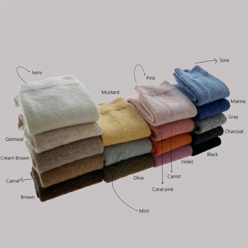 CACTUS-Q東大門㊣實拍女士新品熱賣真品休閑時尚25秋冬襪子羊毛CACTUS十雙起/可混搭襪子