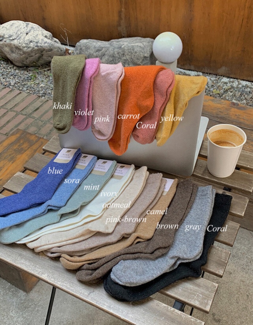 CACTUS-Q東大門㊣實拍女士新品熱賣真品休閑時尚25秋冬襪子羊毛CACTUS十雙起/可混搭襪子