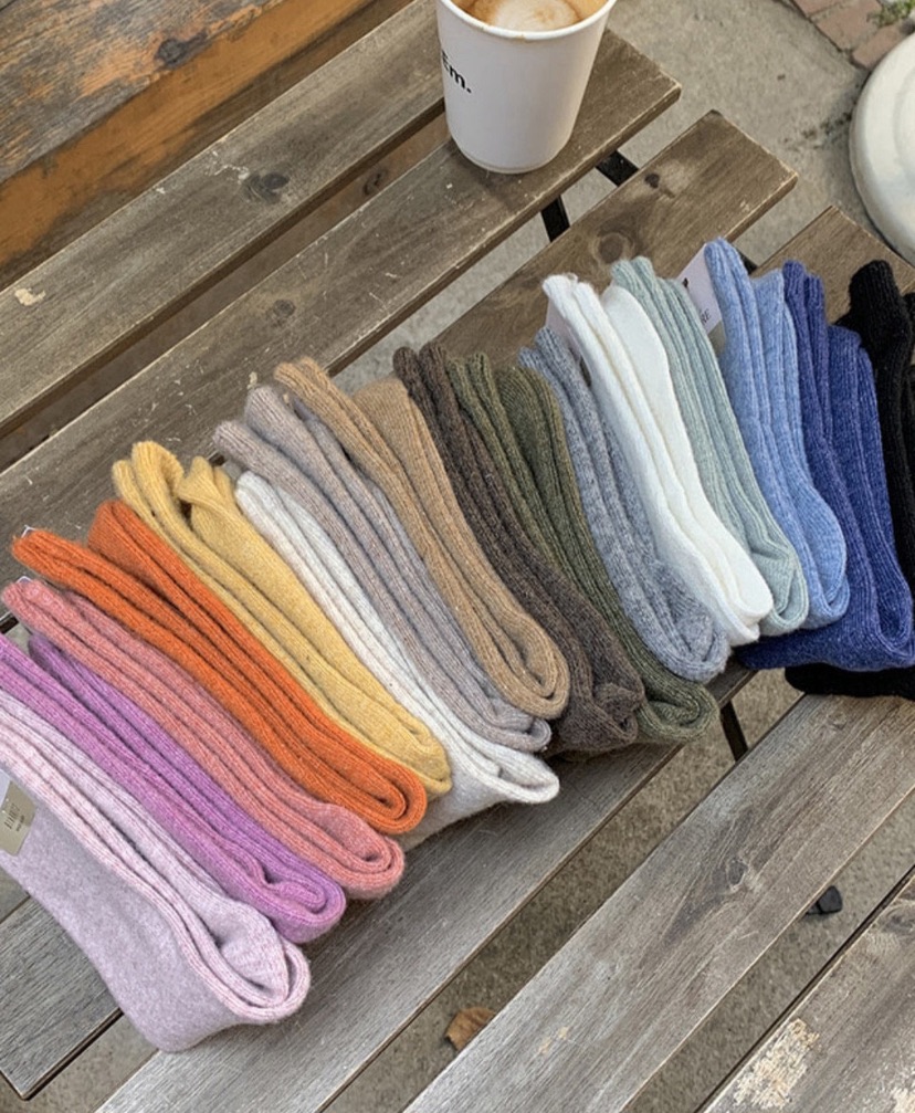 CACTUS-Q東大門㊣實拍女士新品熱賣真品休閑時尚25秋冬襪子羊毛CACTUS十雙起/可混搭襪子