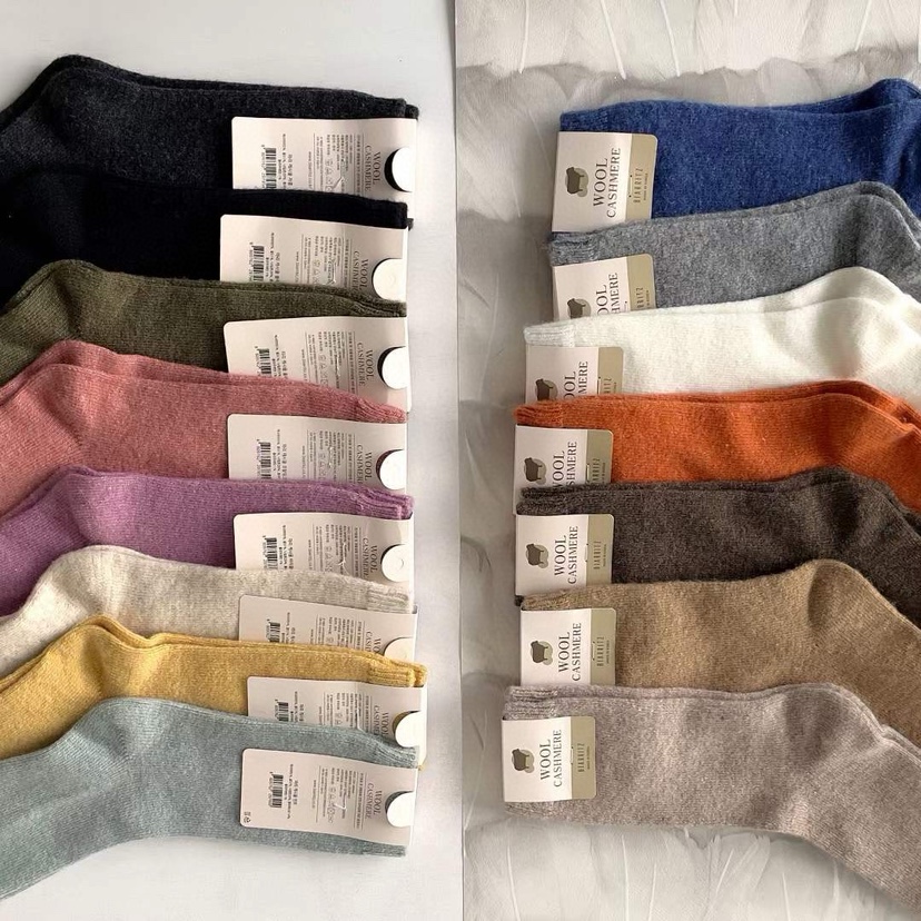 CACTUS-Q東大門㊣實拍女士新品熱賣真品休閑時尚25秋冬襪子羊毛CACTUS十雙起/可混搭襪子