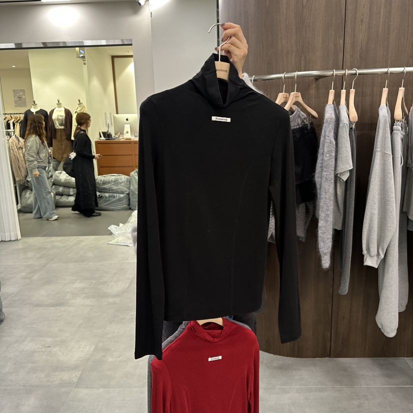 URBANSTORY/REMAKING韓國代購㊣女士新品25秋冬時尚長袖T恤Remaking/URBANSTORY長袖T恤圖色4