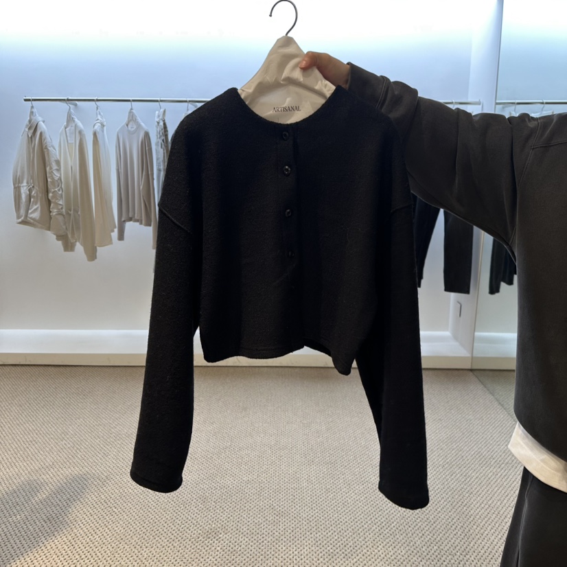 ARTISANAL東大門㊣實拍女士新款25秋冬休閑真品針織衫羊毛開衫ARTISANAL針織衫圖色2