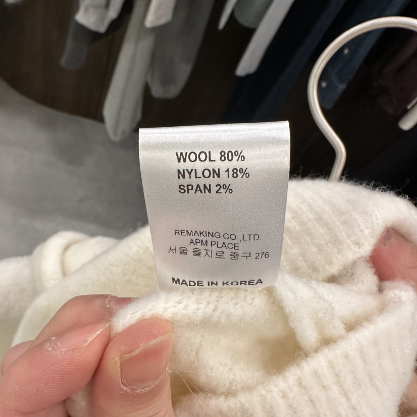 URBANSTORY/REMAKING韓國代購㊣女士新品時尚25秋冬針織衫Remaking/URBANSTORY針織衫