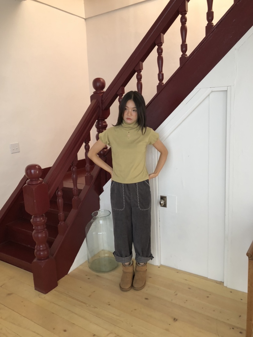 FLASH東大門㊣實拍女裝新品熱賣休閑真品25秋冬人氣職業T恤FLASHT恤