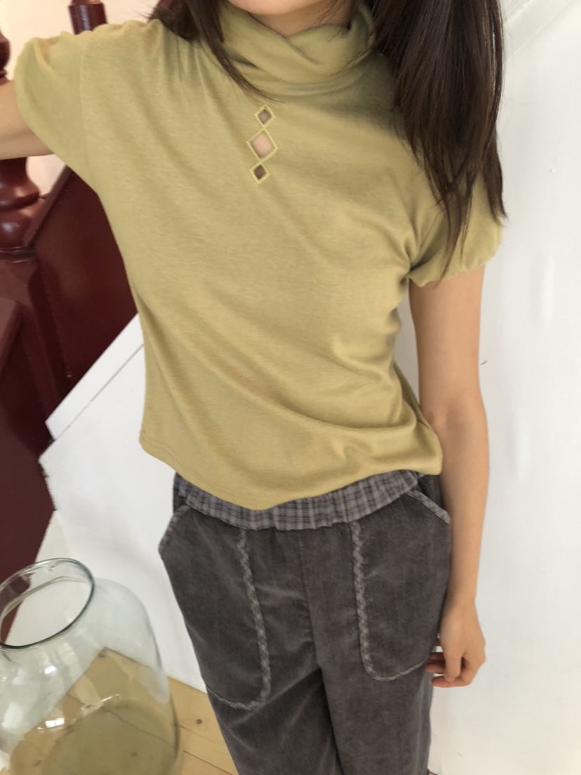 FLASH東大門㊣實拍女裝新品熱賣休閑真品25秋冬人氣職業T恤FLASHT恤