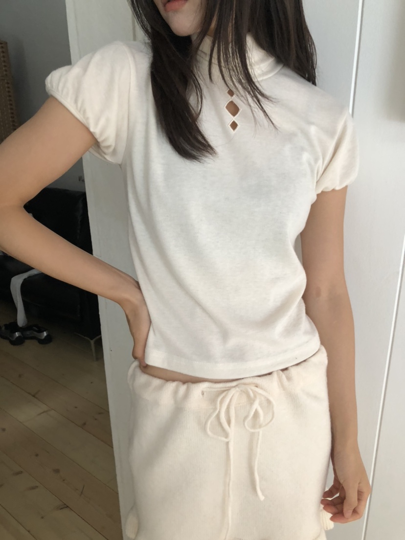 FLASH東大門㊣實拍女裝新品熱賣休閑真品25秋冬人氣職業T恤FLASHT恤圖色3