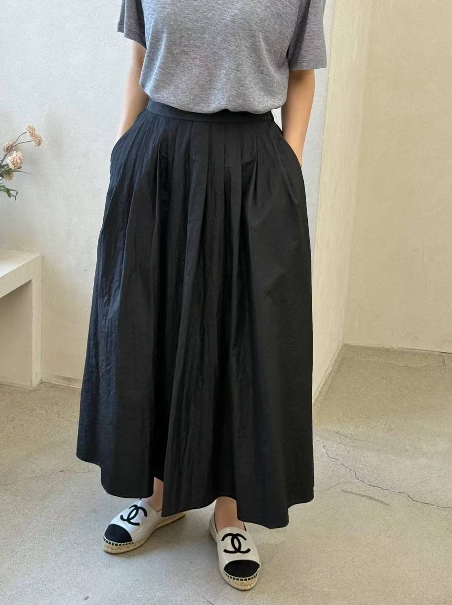 1mm韓國直郵㊣女裝新品真品休閑25秋冬職業熱賣推薦時尚長裙1mm長裙圖色3