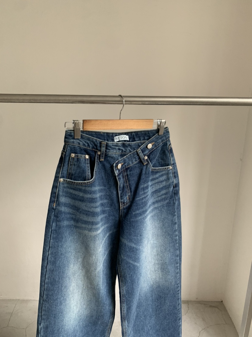 BETONE東大門㊣直郵女裝新品真品25秋冬人氣休閑熱賣牛仔褲BETONE牛仔褲