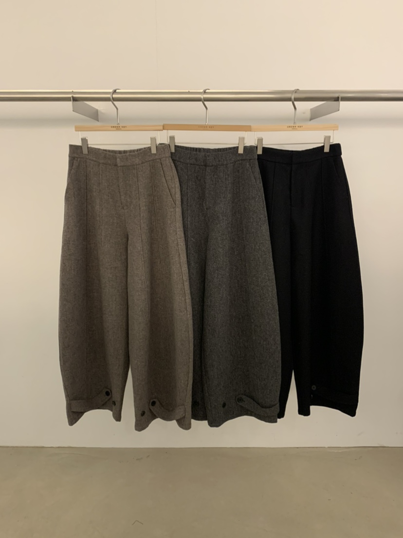 UNDER KEY東大門㊣代購女裝新品推薦真品人氣25秋冬休閑褲UNDER KEY休閑褲