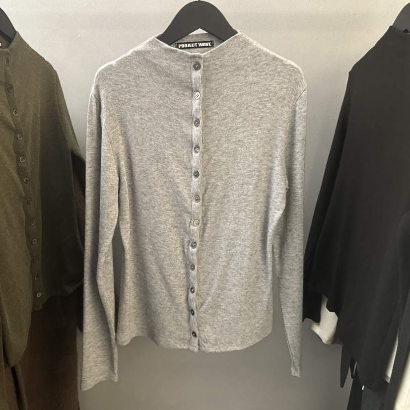 PROJECT WAVE-P東大門㊣直郵女裝新品時尚熱賣休閑長袖T恤PROJECT WAVE長袖T恤圖色2