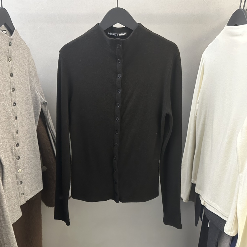 PROJECT WAVE-P東大門㊣直郵女裝新品時尚熱賣休閑長袖T恤PROJECT WAVE長袖T恤圖色3