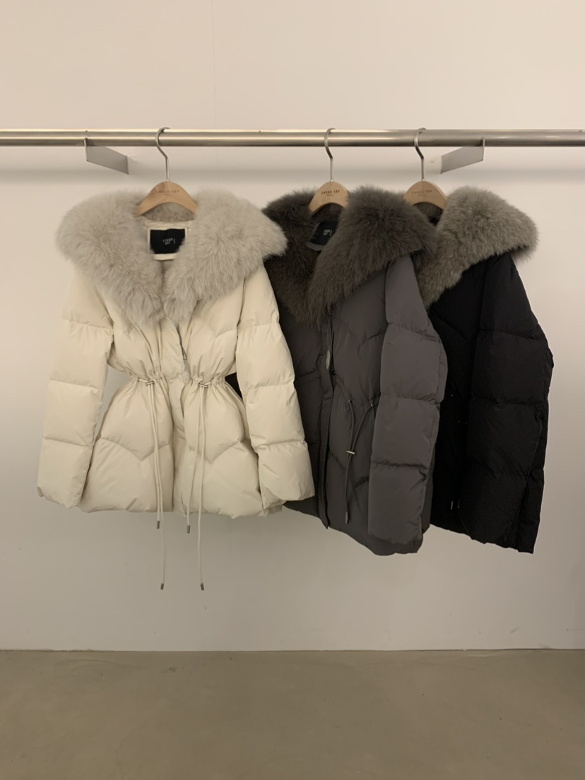 UNDER KEY東大門㊣直郵女士新品時尚休閑職業真品短款羽絨服UNDER KEY短款羽絨服