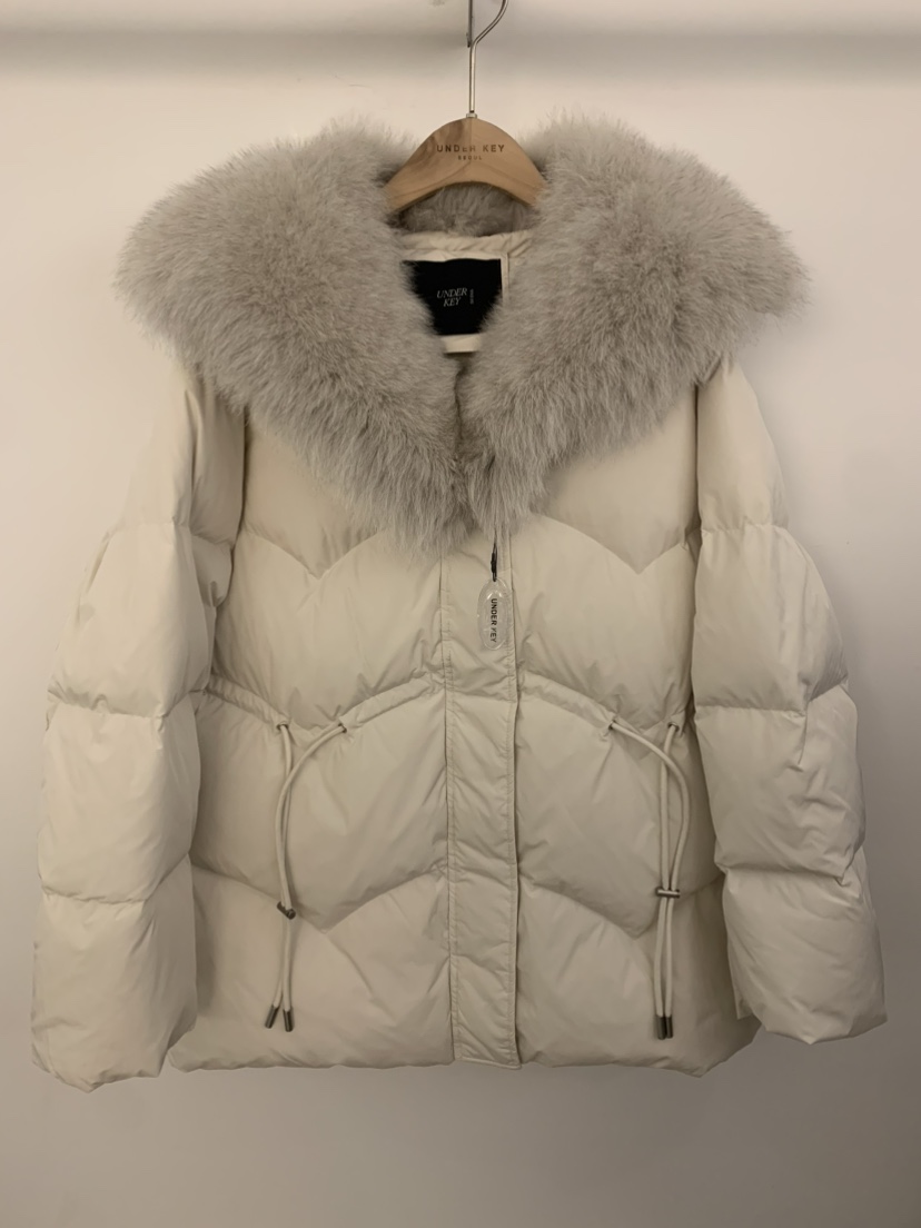 UNDER KEY東大門㊣直郵女士新品時尚休閑職業真品短款羽絨服UNDER KEY短款羽絨服