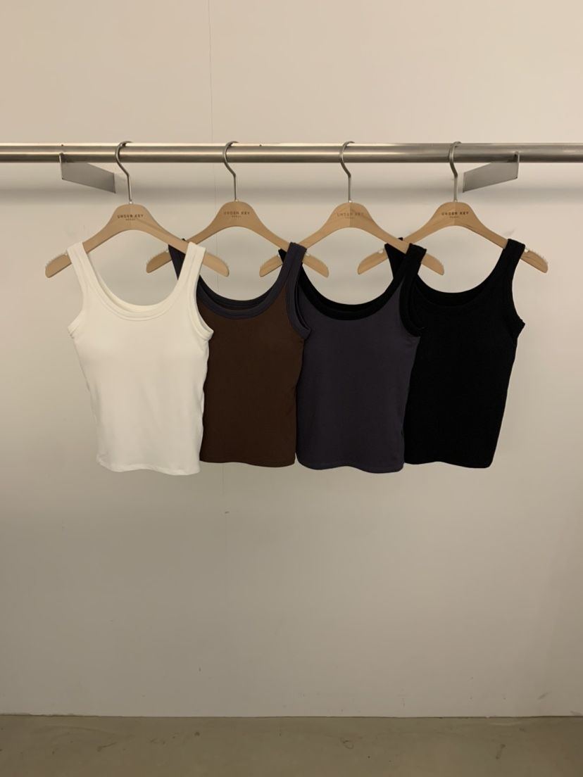 UNDER KEY東大門㊣實拍女士新品時尚真品人氣推薦吊帶背心UNDER KEY吊帶/背心