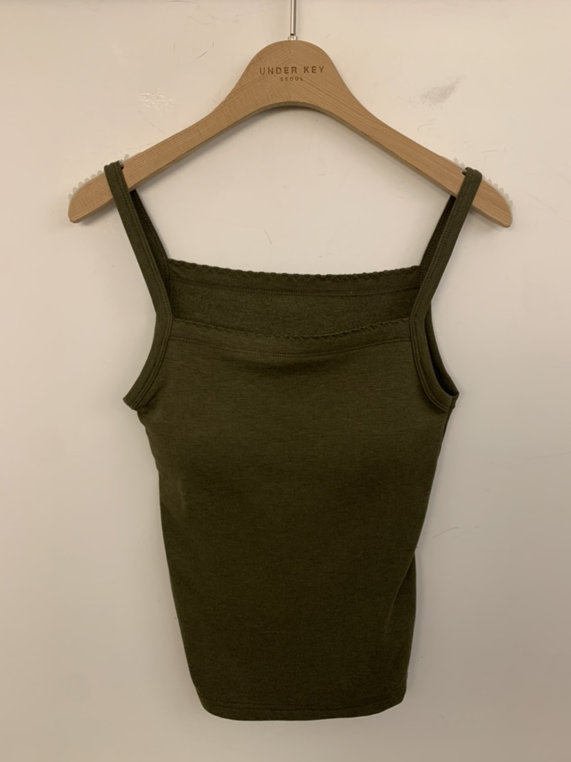 UNDER KEY東大門㊣實拍女裝新品25秋冬熱賣職業人氣吊帶背心UNDER KEY吊帶/背心圖色5