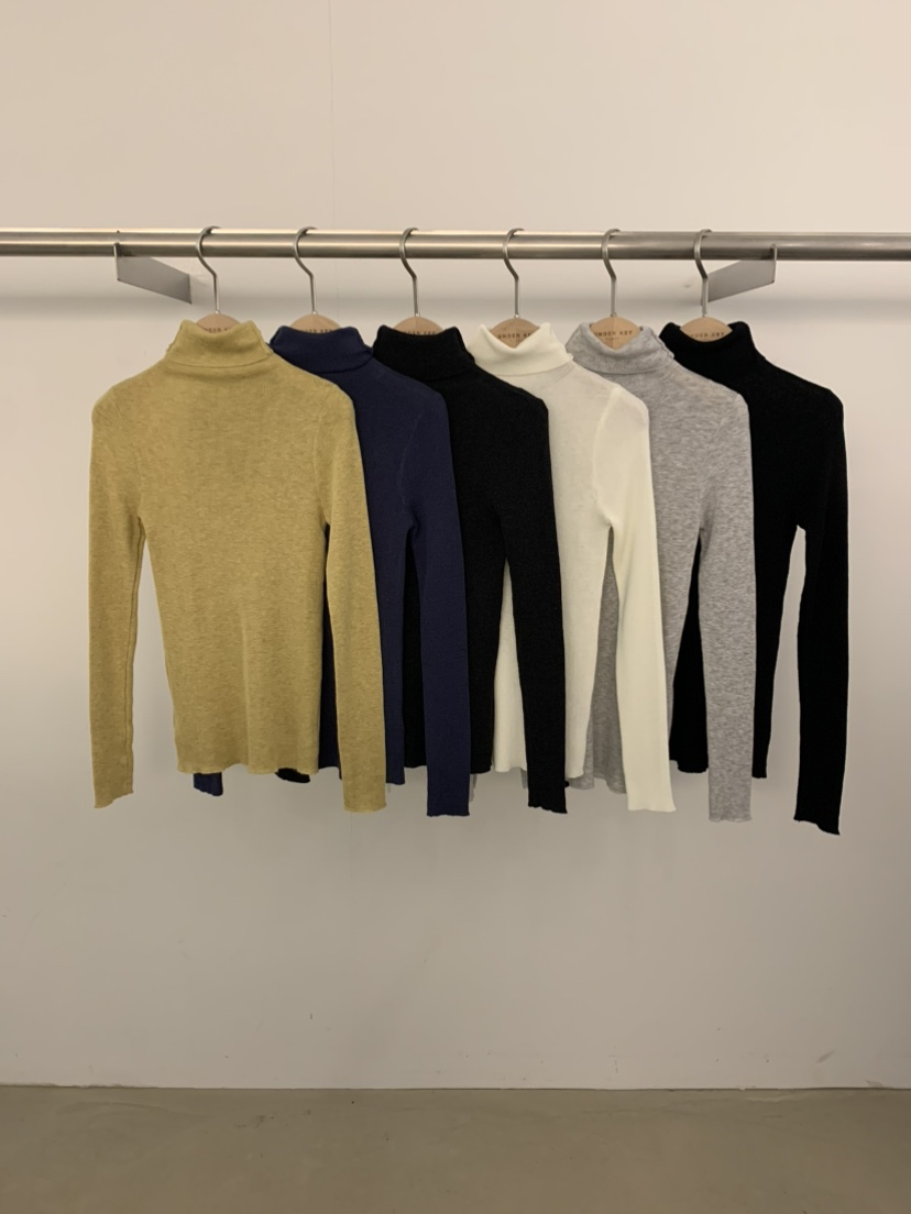 UNDER KEY東大門㊣代購女裝新品熱賣人氣推薦真品長袖T恤羊毛UNDER KEY長袖T恤