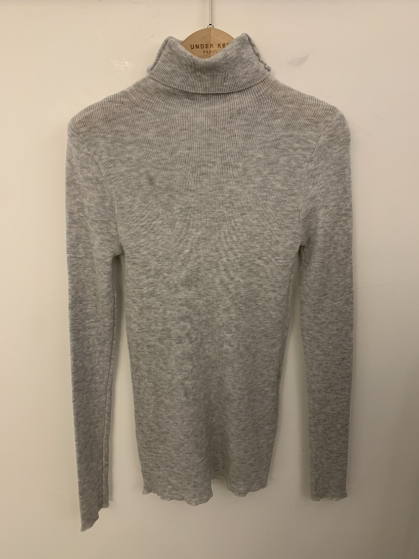 UNDER KEY東大門㊣代購女裝新品熱賣人氣推薦真品長袖T恤羊毛UNDER KEY長袖T恤圖色2