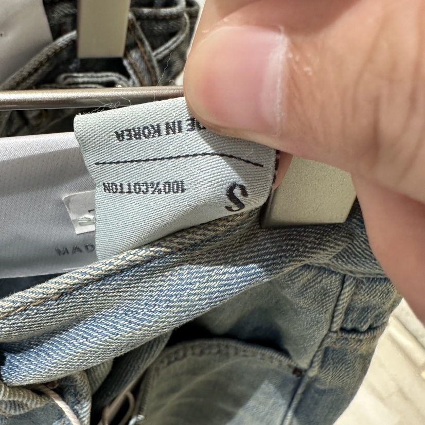 GRAYMELLOW東大門㊣代購女士新品人氣時尚25秋冬推薦牛仔褲GRAYMELLOW牛仔褲