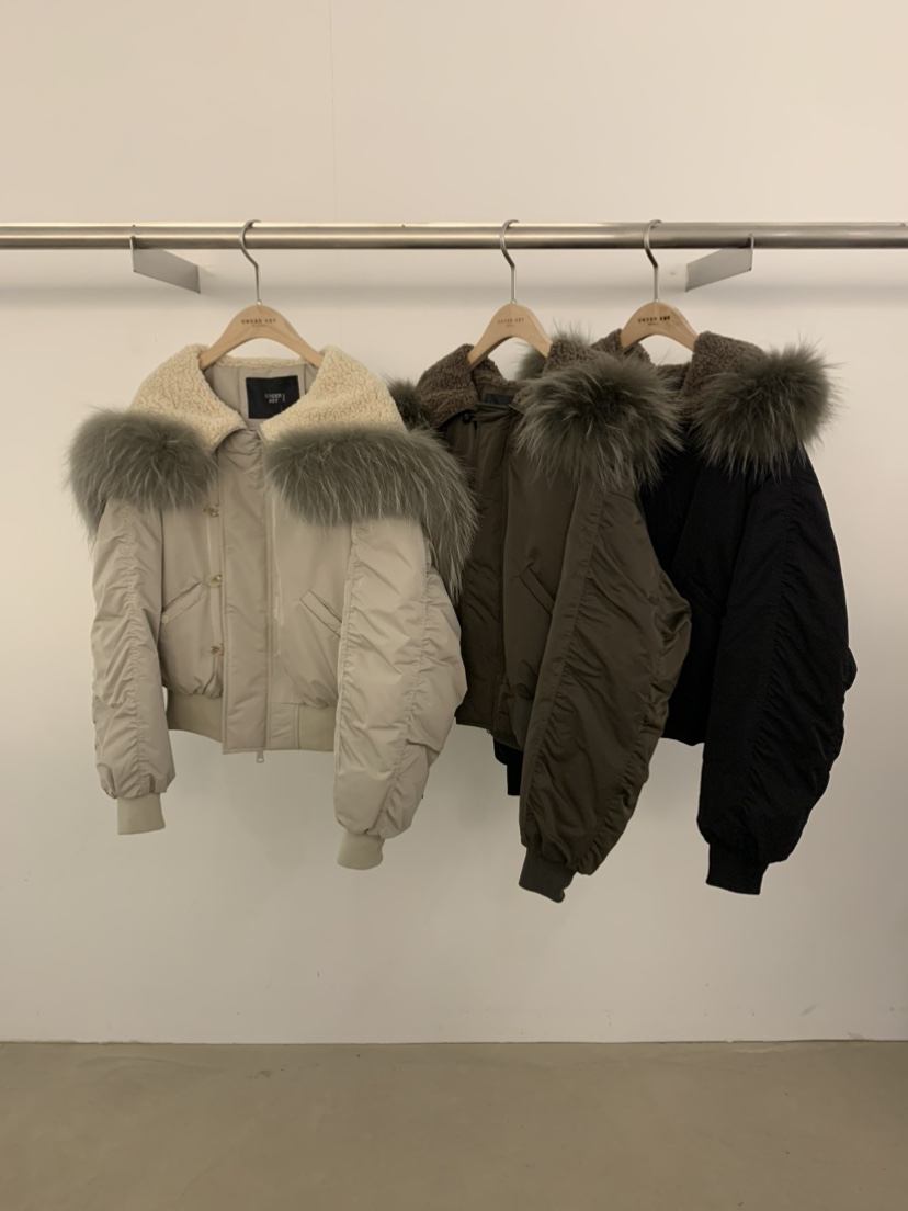 UNDER KEY東大門㊣代購女裝新品人氣時尚職業短款羽絨服鴨UNDER KEY短款羽絨服