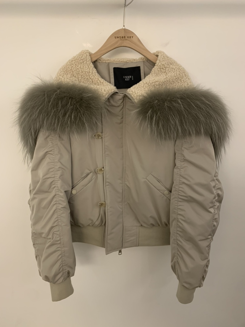 UNDER KEY東大門㊣代購女裝新品人氣時尚職業短款羽絨服鴨UNDER KEY短款羽絨服