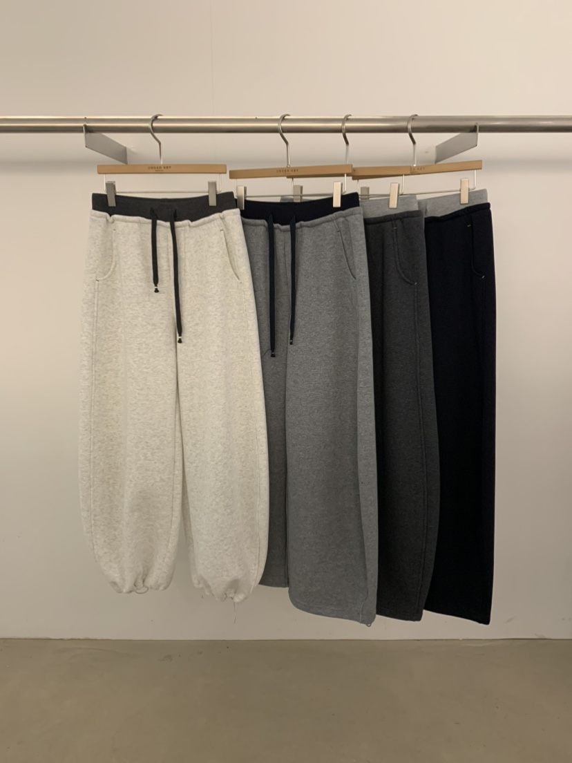 UNDER KEY韓國直郵㊣女士新款人氣職業推薦休閑休閑褲加絨UNDER KEY休閑褲