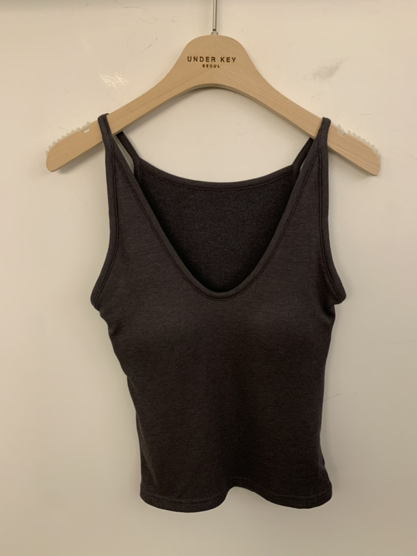 UNDER KEY東大門㊣直郵女裝新款人氣推薦時尚職業吊帶背心UNDER KEY吊帶/背心圖色3墨色