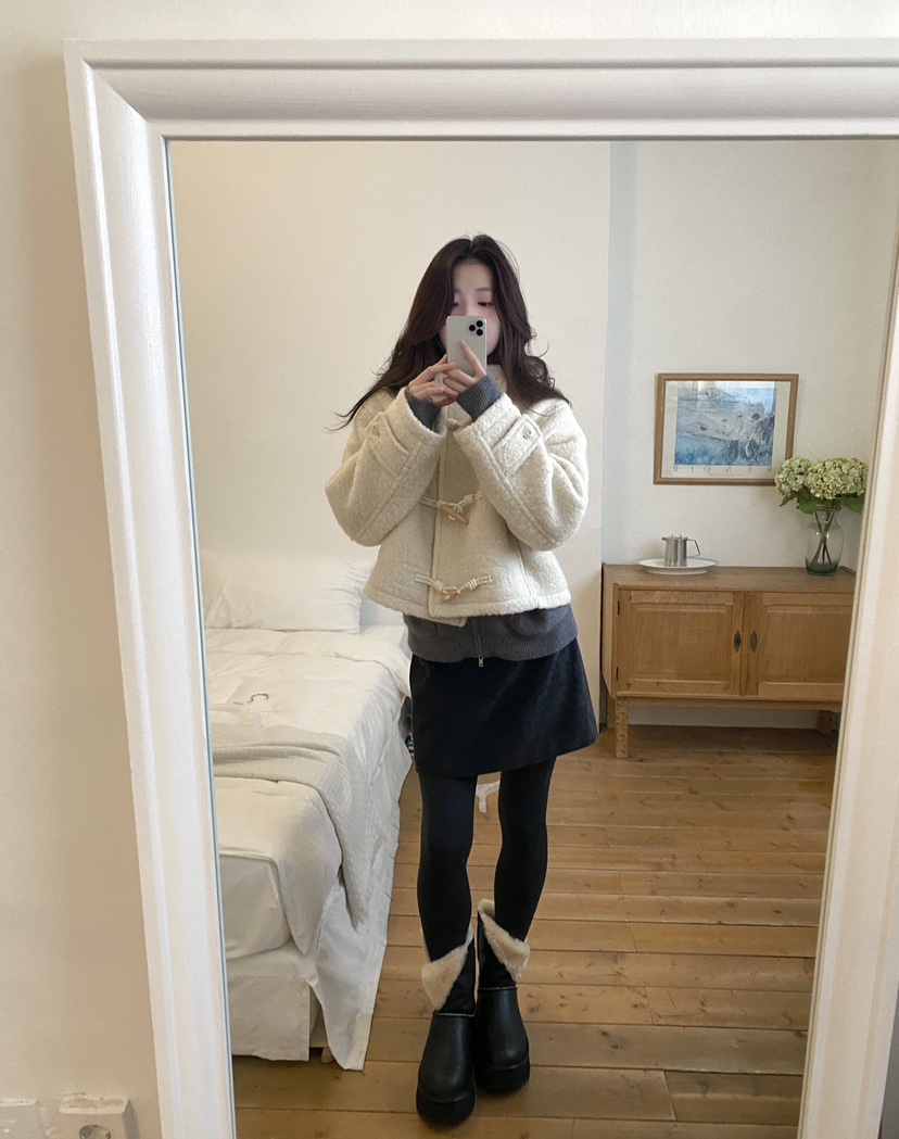 ERUME韓國直郵㊣女裝新品25秋冬人氣推薦時尚職業休閑熱賣短裙ERUME短裙