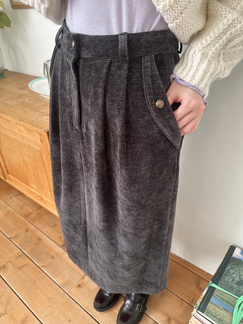 ERUME韓國代購㊣女裝新款25秋冬休閑時尚職業真品推薦熱賣長裙ERUME長裙