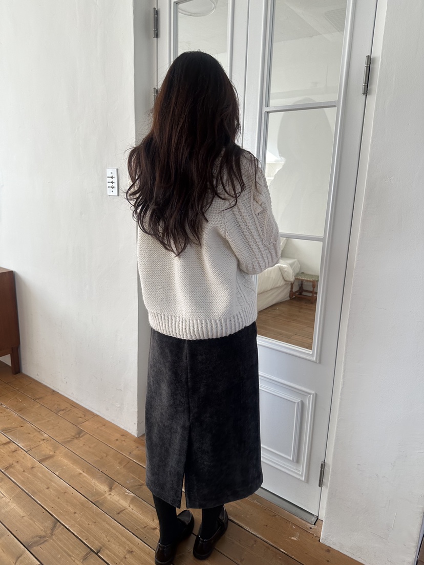 ERUME韓國代購㊣女裝新款25秋冬休閑時尚職業真品推薦熱賣長裙ERUME長裙