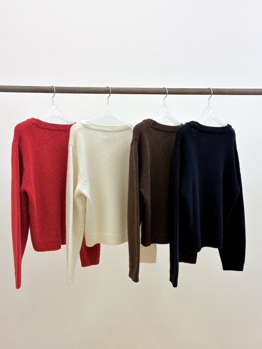 ERUME韓國代購㊣女士新款人氣推薦熱賣休閑時尚真品針織衫羊駝ERUME針織衫