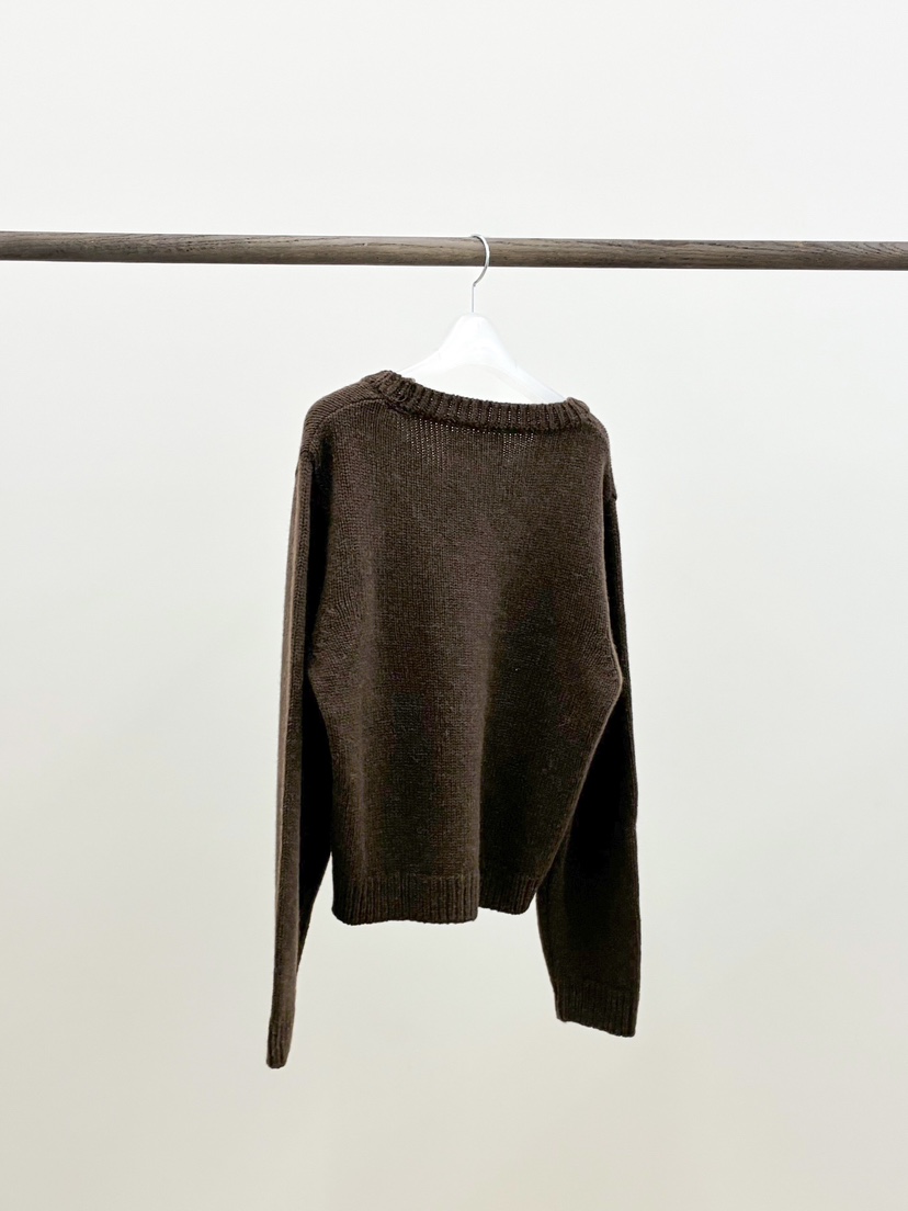 ERUME韓國代購㊣女士新款人氣推薦熱賣休閑時尚真品針織衫羊駝ERUME針織衫