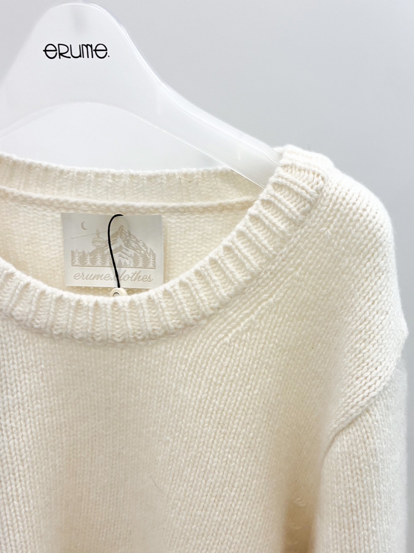 ERUME韓國代購㊣女士新款人氣推薦熱賣休閑時尚真品針織衫羊駝ERUME針織衫