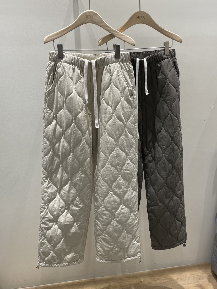 NEOUL韓國直郵㊣女士新款25秋冬時尚休閑職業熱賣休閑褲絎縫NEOUL/ahin雙領標簽休閑褲