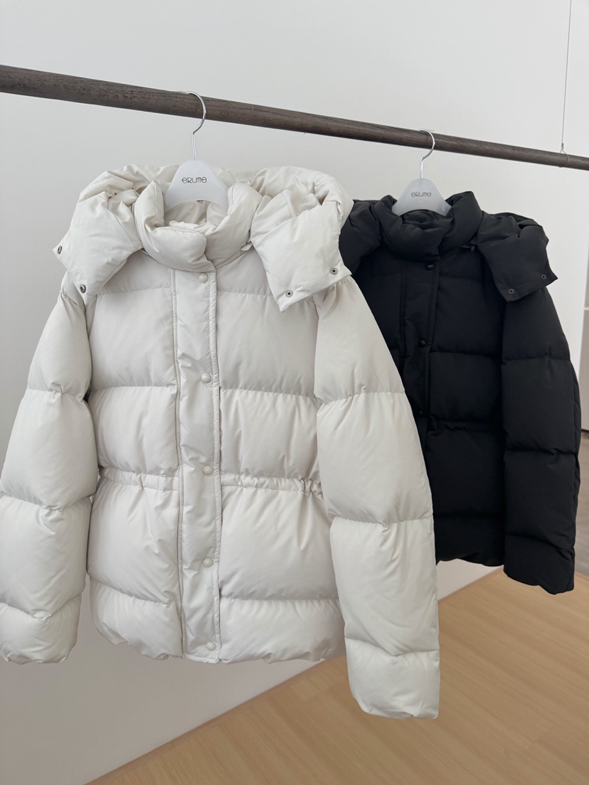 ERUME韓國直郵㊣女士新品時尚職業推薦休閑真品熱賣短款棉服ERUME短款棉服